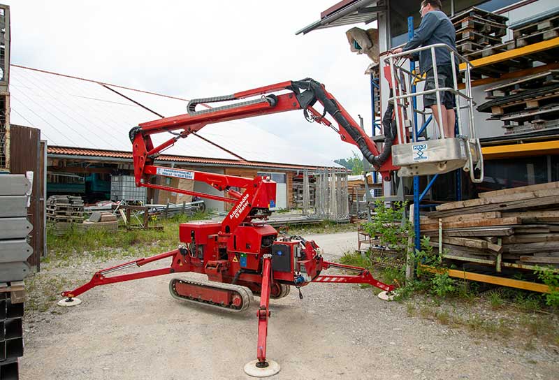 Raupengelenkteleskopbühne IHIMER LEM 1500